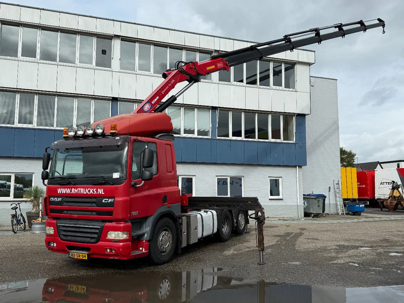 DAF CF 85.410 6X2 EURO 5 + HMF 3000K6 + REMOTE CONTROL - Камион влекач: слика 1 DAF CF 85.410 6X2 EURO 5 + HMF 3000K6 + REMOTE CONTROL - Камион влекач: слика 1