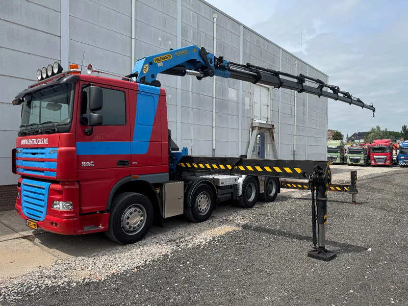 DAF XF 105.460 8X4 PALFINGER PK78002+ REMOTE CONTROL HUB REDUCTION TÜV TILL 03-2026 - Камион влекач: слика 1 DAF XF 105.460 8X4 PALFINGER PK78002+ REMOTE CONTROL HUB REDUCTION TÜV TILL 03-2026 - Камион влекач: слика 1