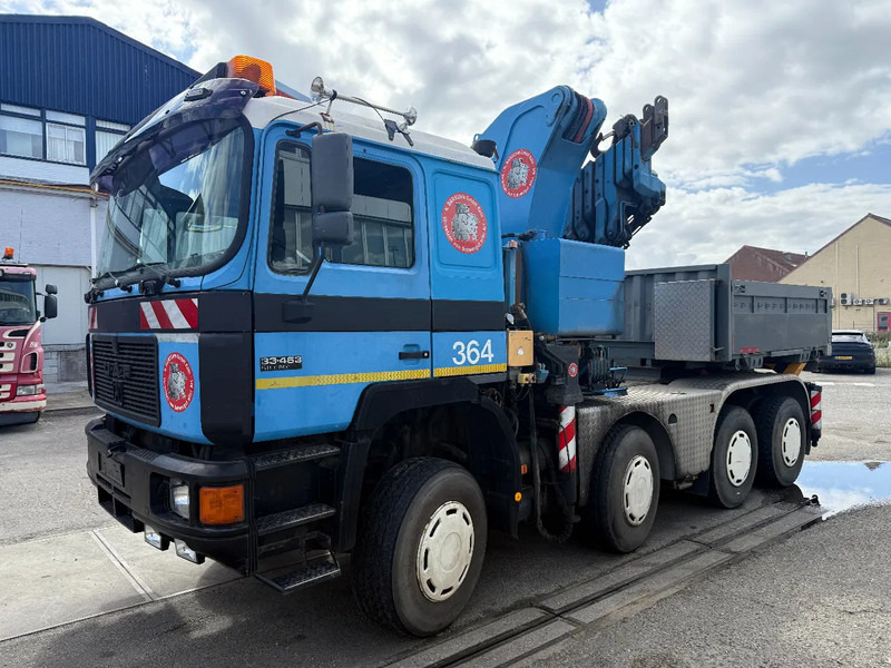 MAN 33.463 33-463 8x4 met 62 effer kraan 6x uitschuifbaar - Камион влекач: слика 4 MAN 33.463 33-463 8x4 met 62 effer kraan 6x uitschuifbaar - Камион влекач: слика 4