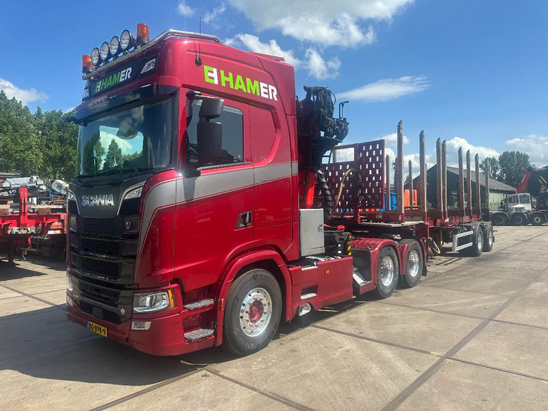 Scania S650 V8, EPSILON S290 Z 96. DOLL TRAILER 2 AXLE FORCED STEERING, 4,5 M EXTENDABLE, APK 04-2026 - Камион влекач: слика 4 Scania S650 V8, EPSILON S290 Z 96. DOLL TRAILER 2 AXLE FORCED STEERING, 4,5 M EXTENDABLE, APK 04-2026 - Камион влекач: слика 4