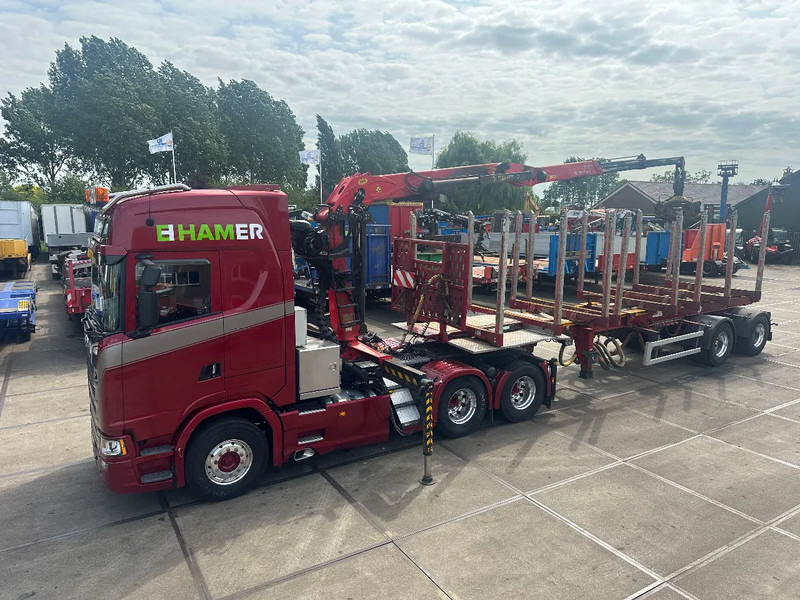 Scania S650 V8, EPSILON S290 Z 96. DOLL TRAILER 2 AXLE FORCED STEERING, 4,5 M EXTENDABLE, APK 04-2026 - Камион влекач: слика 1 Scania S650 V8, EPSILON S290 Z 96. DOLL TRAILER 2 AXLE FORCED STEERING, 4,5 M EXTENDABLE, APK 04-2026 - Камион влекач: слика 1