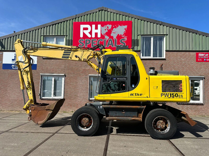 Komatsu PW150ES-6K CE - Багер на тркала: слика 1 Komatsu PW150ES-6K CE - Багер на тркала: слика 1