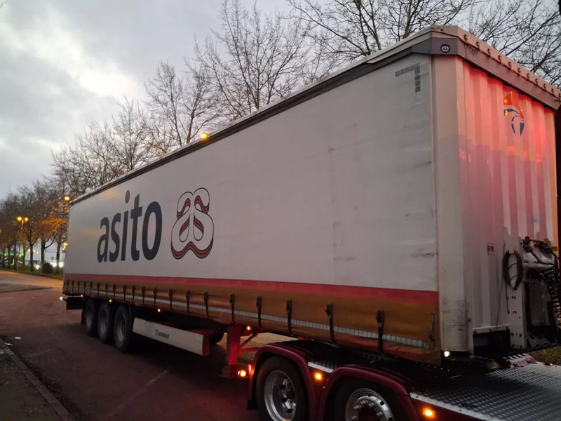 Krone SD - 3 AXLE + ALU BORDEN + SLIDING ROOF - Полуприколка со церада: слика 2 Krone SD - 3 AXLE + ALU BORDEN + SLIDING ROOF - Полуприколка со церада: слика 2