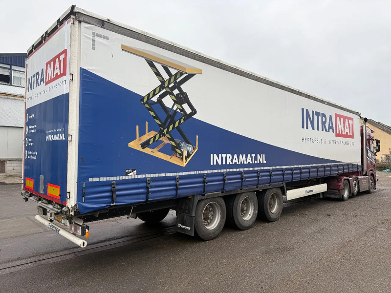 Krone SD - 3 AXLE + ALU BORDEN + SLIDING ROOF - Полуприколка со церада: слика 3 Krone SD - 3 AXLE + ALU BORDEN + SLIDING ROOF - Полуприколка со церада: слика 3