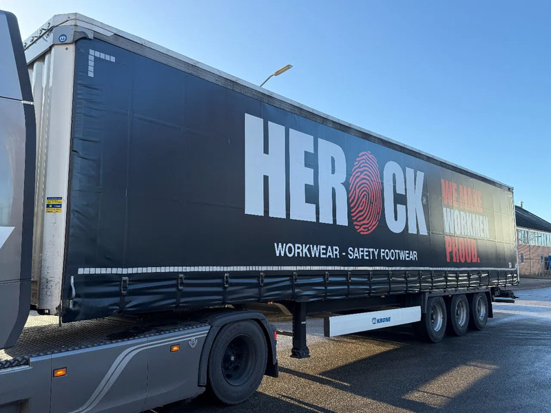 Krone SD - 3 AXLE + ALU BORDEN + SLIDING ROOF - Полуприколка со церада: слика 1 Krone SD - 3 AXLE + ALU BORDEN + SLIDING ROOF - Полуприколка со церада: слика 1