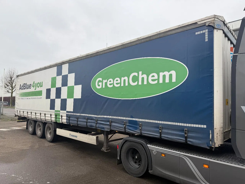 Krone WITH ALUMINIUM SIDEBOARDS, BPW AXLES, SLIDING ROOF - Полуприколка со церада: слика 3 Krone WITH ALUMINIUM SIDEBOARDS, BPW AXLES, SLIDING ROOF - Полуприколка со церада: слика 3