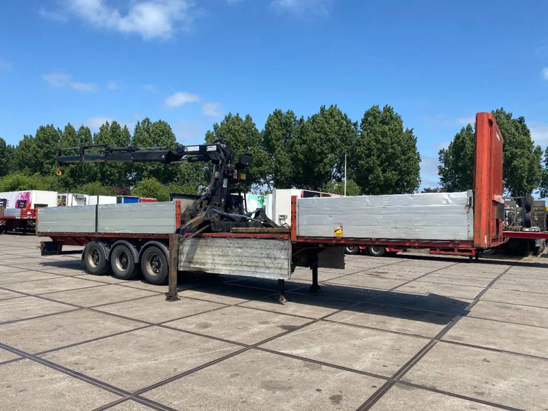 Lecitrailer MET HIAB R165 F3 - Полуприколка платформа: слика 2 Lecitrailer MET HIAB R165 F3 - Полуприколка платформа: слика 2