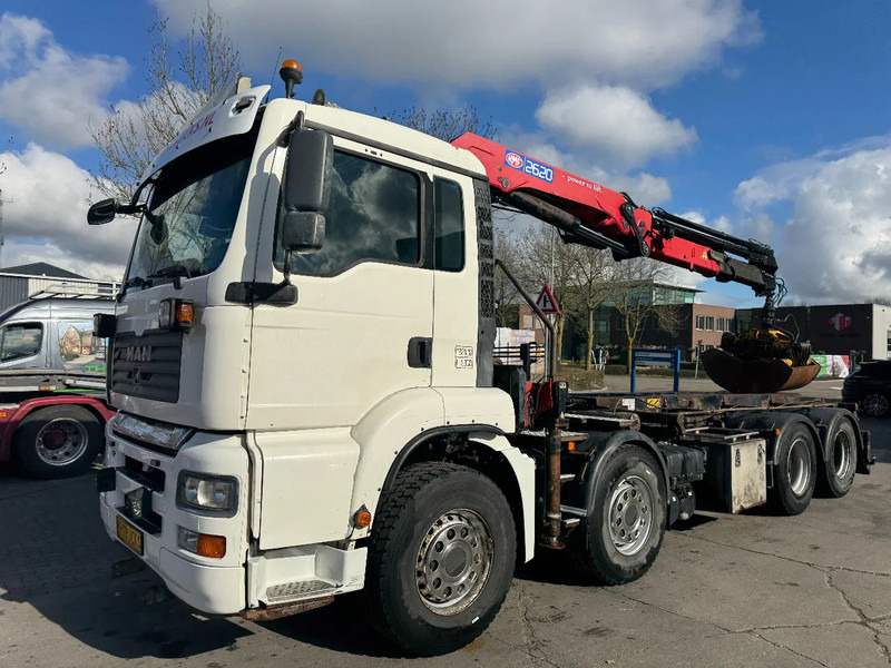 Лизинг на MAN TGA 35.440 8X2 - EURO 4 + HMF 2620K-RC 2018! + REMOTE + HYDRAUTO CABLE LIFT + LIFTING AXLE MAN TGA 35.440 8X2 - EURO 4 + HMF 2620K-RC 2018! + REMOTE + HYDRAUTO CABLE LIFT + LIFTING AXLE: слика 15