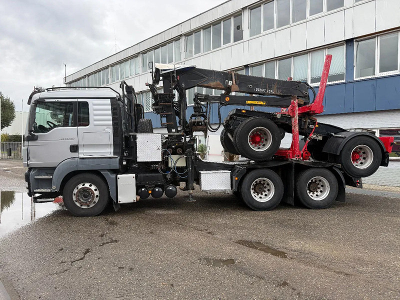 Камион со кран MAN TGS 33.480 6X4 + HIAB 251S.82 + TRAILER 2 AXLE KRAEMER: слика 16