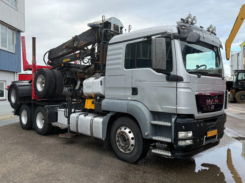 Камион со кран MAN TGS 33.480 6X4 + HIAB 251S.82 + TRAILER 2 AXLE KRAEMER: слика 12