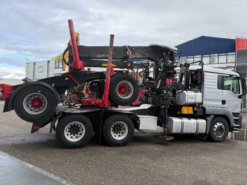 Камион со кран MAN TGS 33.480 6X4 + HIAB 251S.82 + TRAILER 2 AXLE KRAEMER: слика 13