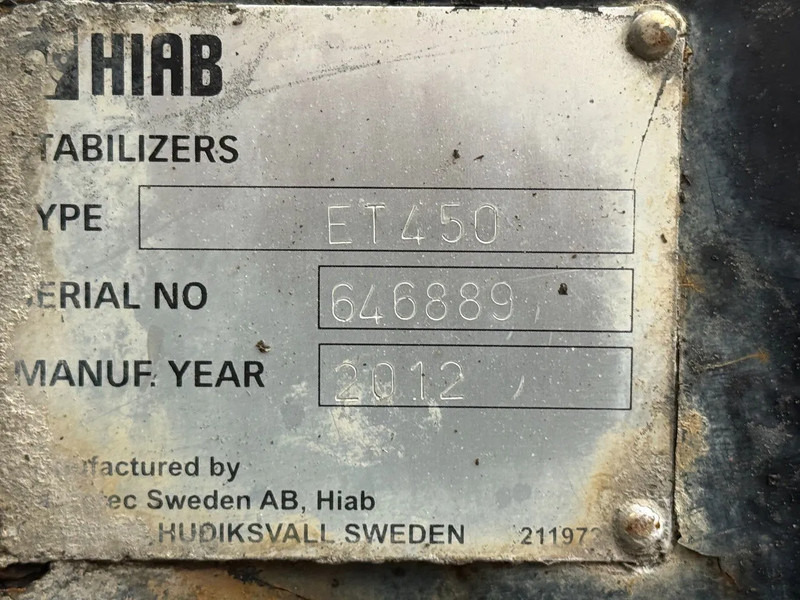 Камион со кран MAN TGS 33.480 6X4 + HIAB 251S.82 + TRAILER 2 AXLE KRAEMER: слика 9