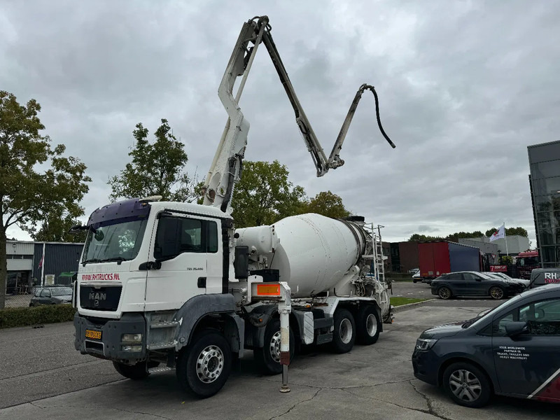 MAN TGS 35.400 8X4 PUTZMEISTER PUMP 21-3 + LIEBHERR MIXER - Камион со бетонска пумпа: слика 1 MAN TGS 35.400 8X4 PUTZMEISTER PUMP 21-3 + LIEBHERR MIXER - Камион со бетонска пумпа: слика 1