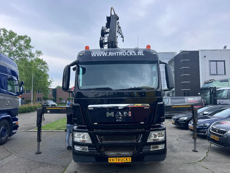 MAN TGS 35.440 8X2-4 + HIAB 220C-5 REMOTE + CABLE LIFT AUTOMATIC - Камион со кабелски систем, Камион со кран: слика 2 MAN TGS 35.440 8X2-4 + HIAB 220C-5 REMOTE + CABLE LIFT AUTOMATIC - Камион со кабелски систем, Камион со кран: слика 2