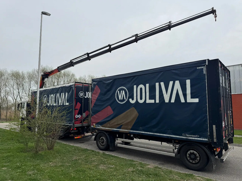 MAN TGX 26.480 6X2 - EURO 6 + PALFINGER PK20002 + REMOTE + LECITRAILER HANGER - Камион со церада, Камион со кран: слика 3 MAN TGX 26.480 6X2 - EURO 6 + PALFINGER PK20002 + REMOTE + LECITRAILER HANGER - Камион со церада, Камион со кран: слика 3