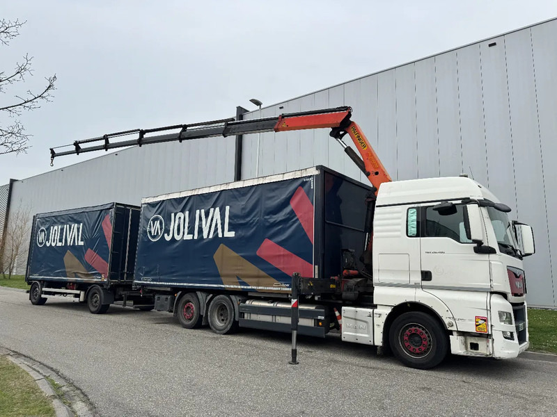 MAN TGX 26.480 6X2 - EURO 6 + PALFINGER PK20002 + REMOTE + LECITRAILER HANGER - Камион со церада, Камион со кран: слика 5 MAN TGX 26.480 6X2 - EURO 6 + PALFINGER PK20002 + REMOTE + LECITRAILER HANGER - Камион со церада, Камион со кран: слика 5