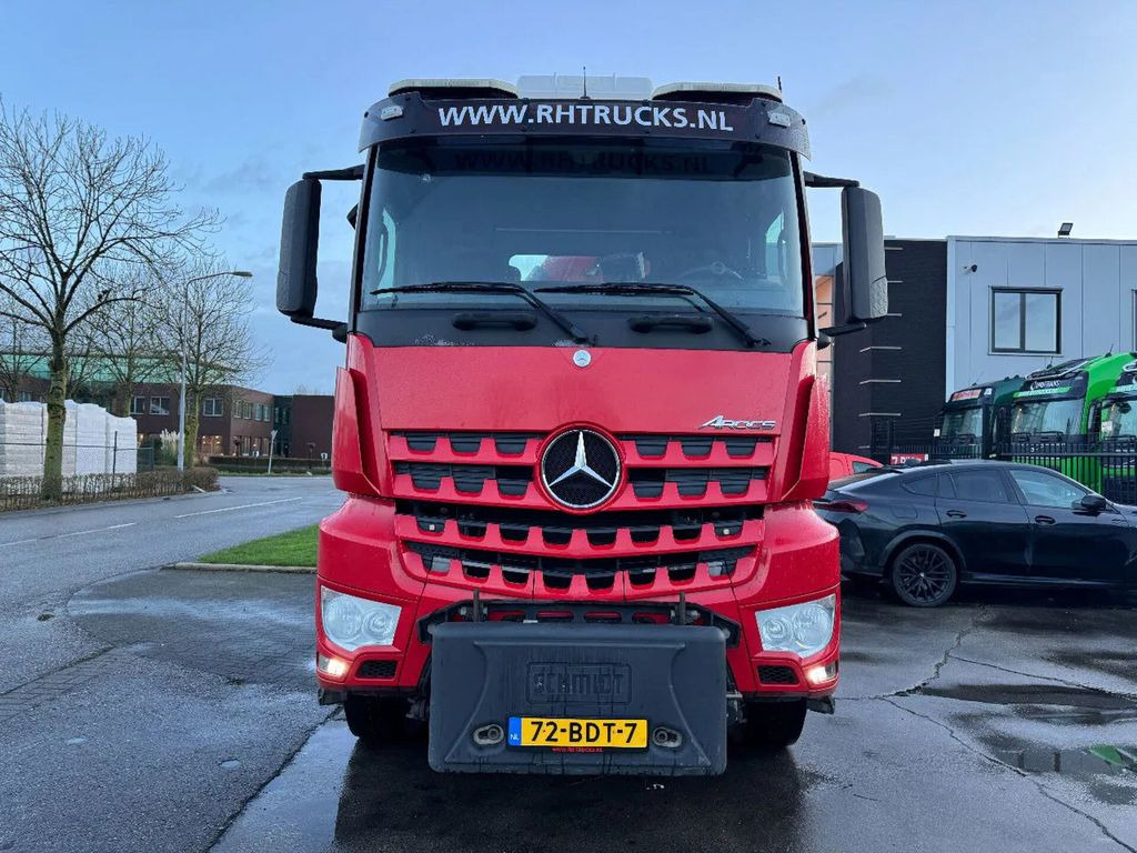 Mercedes-Benz Arocs 4145 8X4 - HMF 2243-Z2 CRANE + REMOTE + HY - Камион со кран, Камион со кука за подигање: слика 2 Mercedes-Benz Arocs 4145 8X4 - HMF 2243-Z2 CRANE + REMOTE + HY - Камион со кран, Камион со кука за подигање: слика 2
