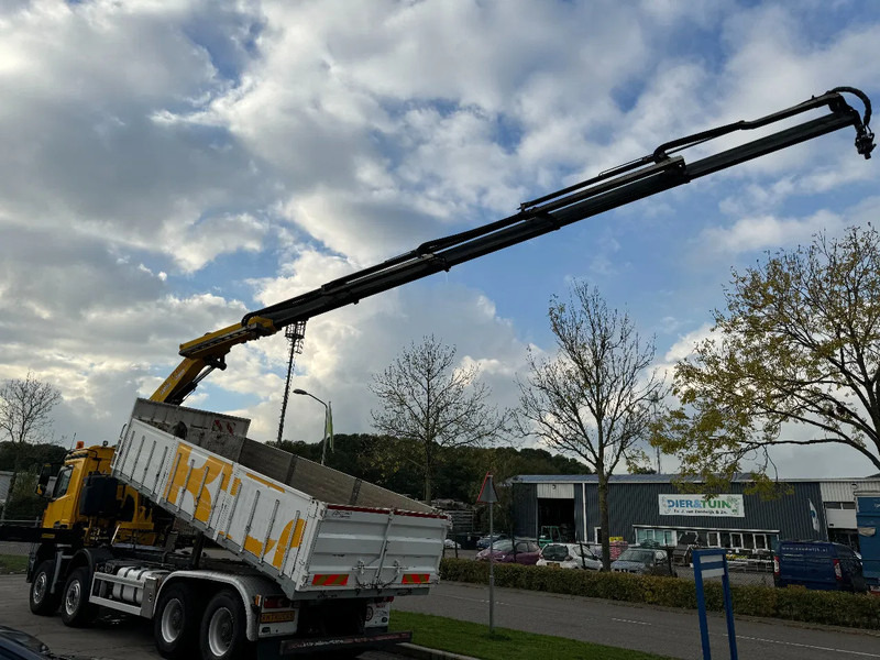 Mercedes-Benz Arocs 4448 8X4 + EURO 6 + FASSI F315 + REMOTE + KIPPER + STEERING AXLE - Кипер, Камион со кран: слика 4 Mercedes-Benz Arocs 4448 8X4 + EURO 6 + FASSI F315 + REMOTE + KIPPER + STEERING AXLE - Кипер, Камион со кран: слика 4