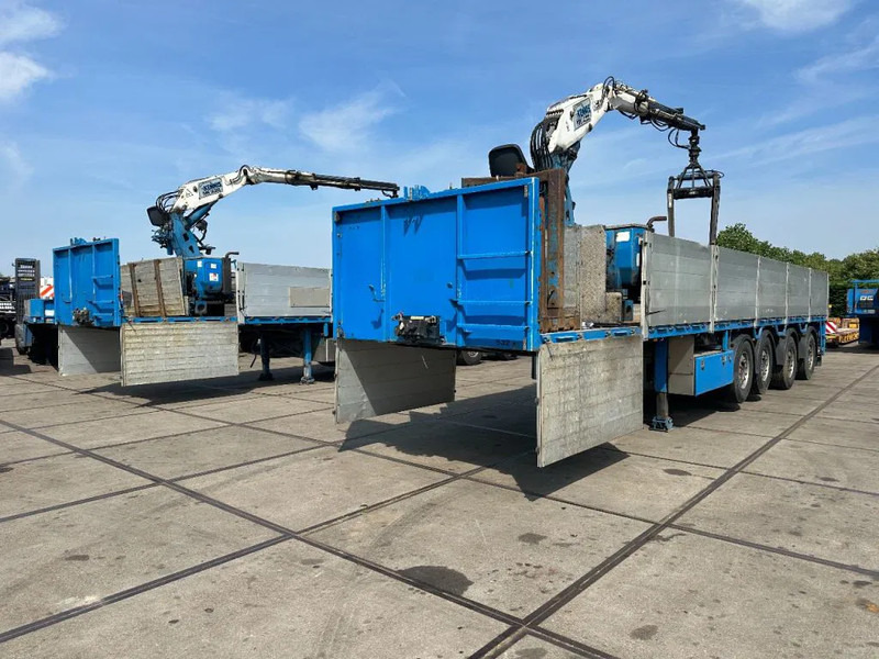 Pacton 4 X 4 ASSIGE MET KENNIS 14000 ROLLER KRAAN - Полуприколка платформа: слика 1 Pacton 4 X 4 ASSIGE MET KENNIS 14000 ROLLER KRAAN - Полуприколка платформа: слика 1