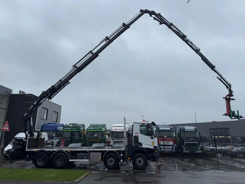 Renault C430 8X4 - EURO 6 + HIAB 288 E-5 + JIB 70X-4 + R - Камион со кран, Камион со платформа: слика 1 Renault C430 8X4 - EURO 6 + HIAB 288 E-5 + JIB 70X-4 + R - Камион со кран, Камион со платформа: слика 1