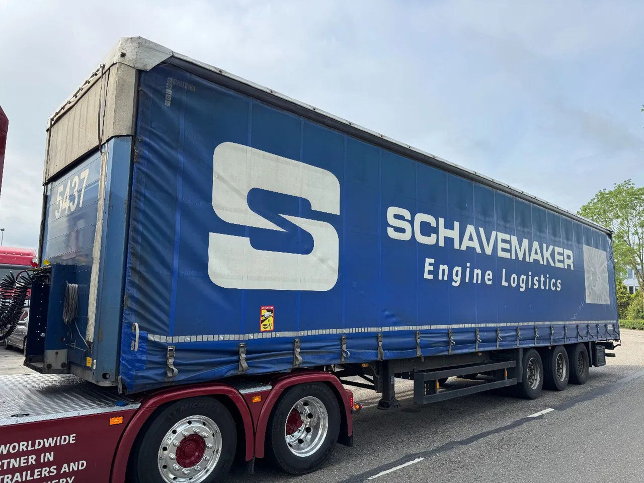 Полуприколка со церада Schmitz Cargobull SCS 24/L - 3 AXLE SAF MEGA: слика 1