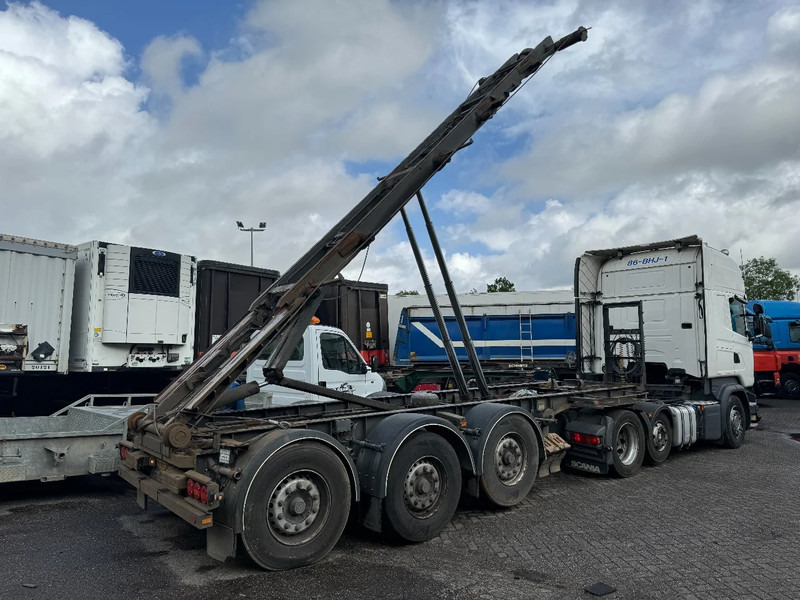 Van Hool CABLE AND KIPPING SYSTEM 3X BPW AXLE FRONT LIFTING - Транспортер на контејнер/ Полуприколка со променливо тело: слика 2 Van Hool CABLE AND KIPPING SYSTEM 3X BPW AXLE FRONT LIFTING - Транспортер на контејнер/ Полуприколка со променливо тело: слика 2