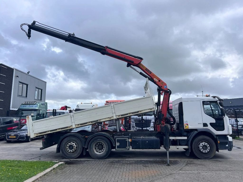 Volvo FE 320 6X2 KIPPER + PALFINGER PK12502 + REMOTE + - Кипер, Камион со кран: слика 1 Volvo FE 320 6X2 KIPPER + PALFINGER PK12502 + REMOTE + - Кипер, Камион со кран: слика 1
