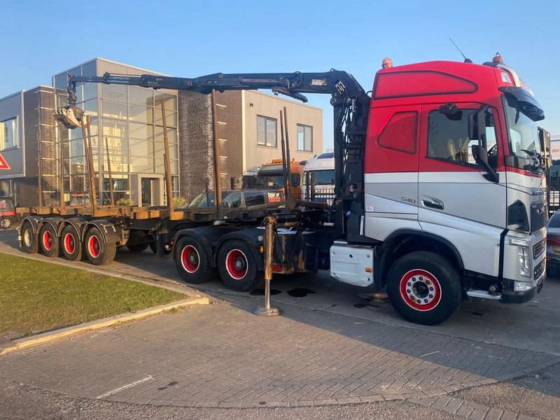 Volvo FH 540 6X4 EURO 6 + EPSILON S260Z96 + TRAILER 4 AXLE DOLL - Камион за дрва, Камион со кран: слика 2 Volvo FH 540 6X4 EURO 6 + EPSILON S260Z96 + TRAILER 4 AXLE DOLL - Камион за дрва, Камион со кран: слика 2