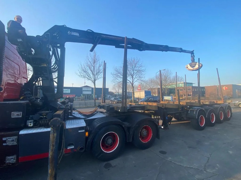 Volvo FH 540 6X4 EURO 6 + EPSILON S260Z96 + TRAILER 4 AXLE DOLL - Камион за дрва, Камион со кран: слика 3 Volvo FH 540 6X4 EURO 6 + EPSILON S260Z96 + TRAILER 4 AXLE DOLL - Камион за дрва, Камион со кран: слика 3