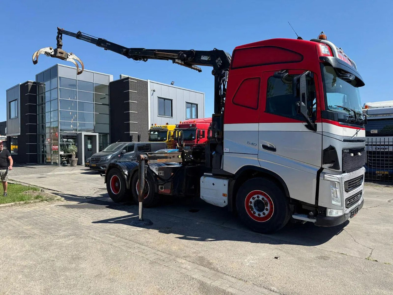Volvo FH 540 6X4 - EURO 6 + PALFINGER EPSILON S260Z96 - Камион со кран: слика 1 Volvo FH 540 6X4 - EURO 6 + PALFINGER EPSILON S260Z96 - Камион со кран: слика 1