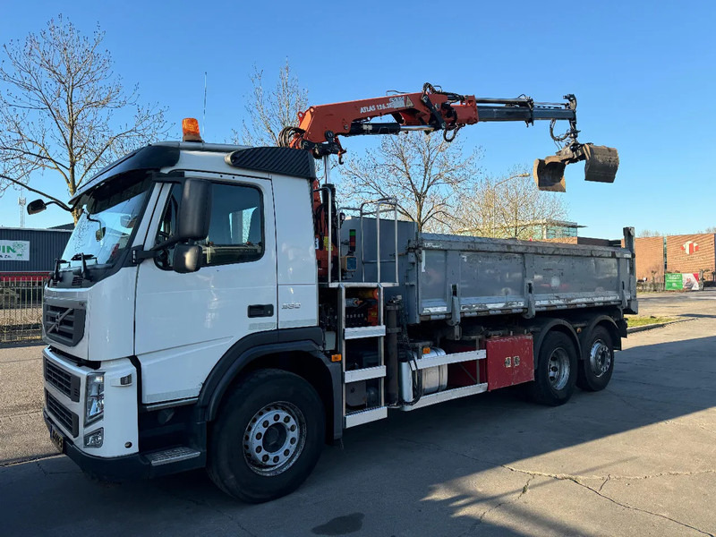 Volvo FM 330 6X2 - EURO 5 + ATLAS 126.3E A2 + REMOTE + LIFT/STEERING AXLE + TÜV 08-2025 - Кипер, Камион со кран: слика 2 Volvo FM 330 6X2 - EURO 5 + ATLAS 126.3E A2 + REMOTE + LIFT/STEERING AXLE + TÜV 08-2025 - Кипер, Камион со кран: слика 2
