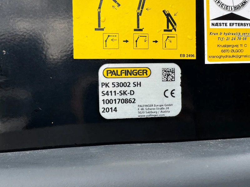 Камион со кран Volvo FMX 460 8X4 PALFINGER PK53002 + FLY JIP AN REMOTE CONTROLE, LAST AXEL STEERING: слика 16 Камион со кран Volvo FMX 460 8X4 PALFINGER PK53002 + FLY JIP AN REMOTE CONTROLE, LAST AXEL STEERING: слика 16