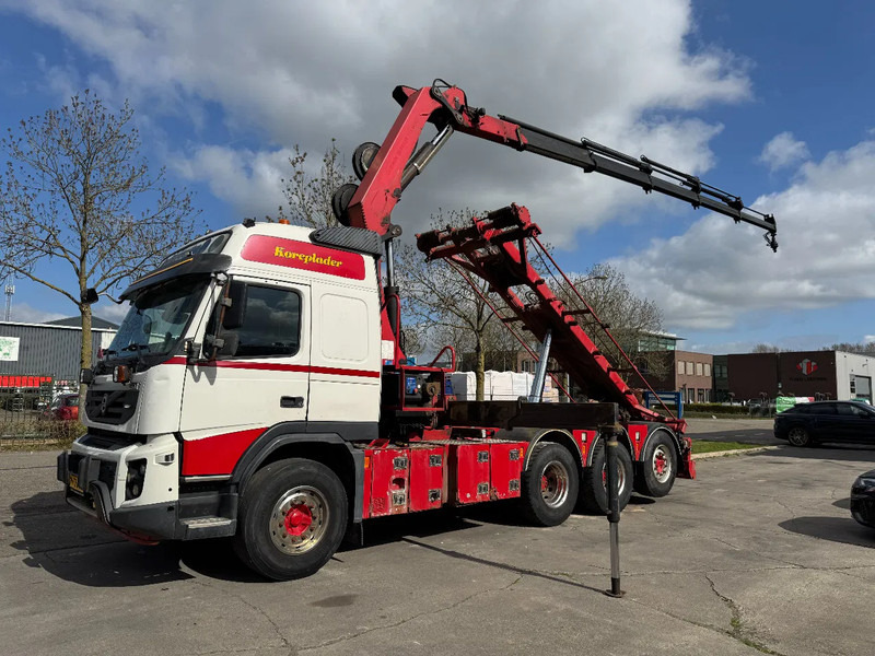 Volvo FMX 500 8X4 - EURO 5 + HMF 2420-K5 + REMOTE + CABLELIFT TIPPER - Камион со кабелски систем, Камион со кран: слика 1 Volvo FMX 500 8X4 - EURO 5 + HMF 2420-K5 + REMOTE + CABLELIFT TIPPER - Камион со кабелски систем, Камион со кран: слика 1