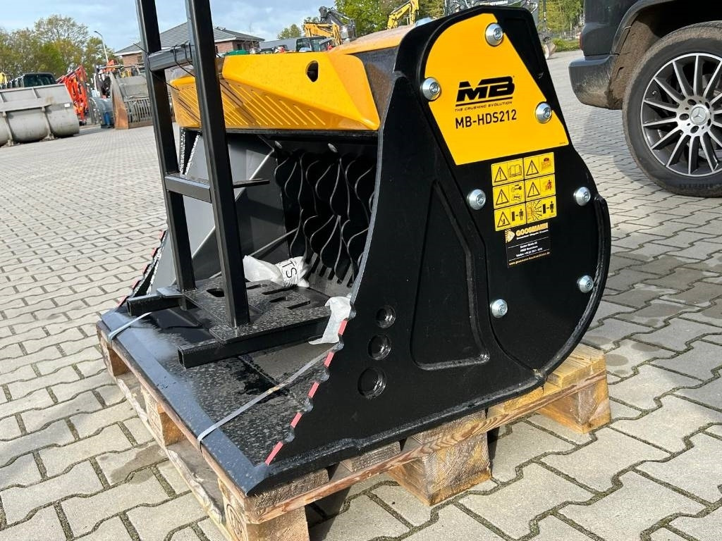 MB CRUSHER HDS 212 - Корпа за багер: слика 1 MB CRUSHER HDS 212 - Корпа за багер: слика 1