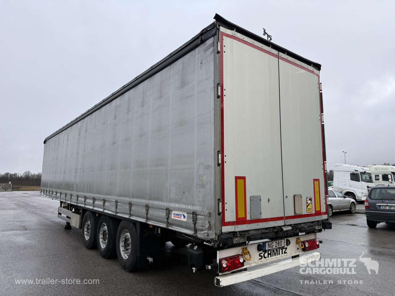 SCHMITZ Curtainsider Standard - Полуприколка со церада: слика 1 SCHMITZ Curtainsider Standard - Полуприколка со церада: слика 1