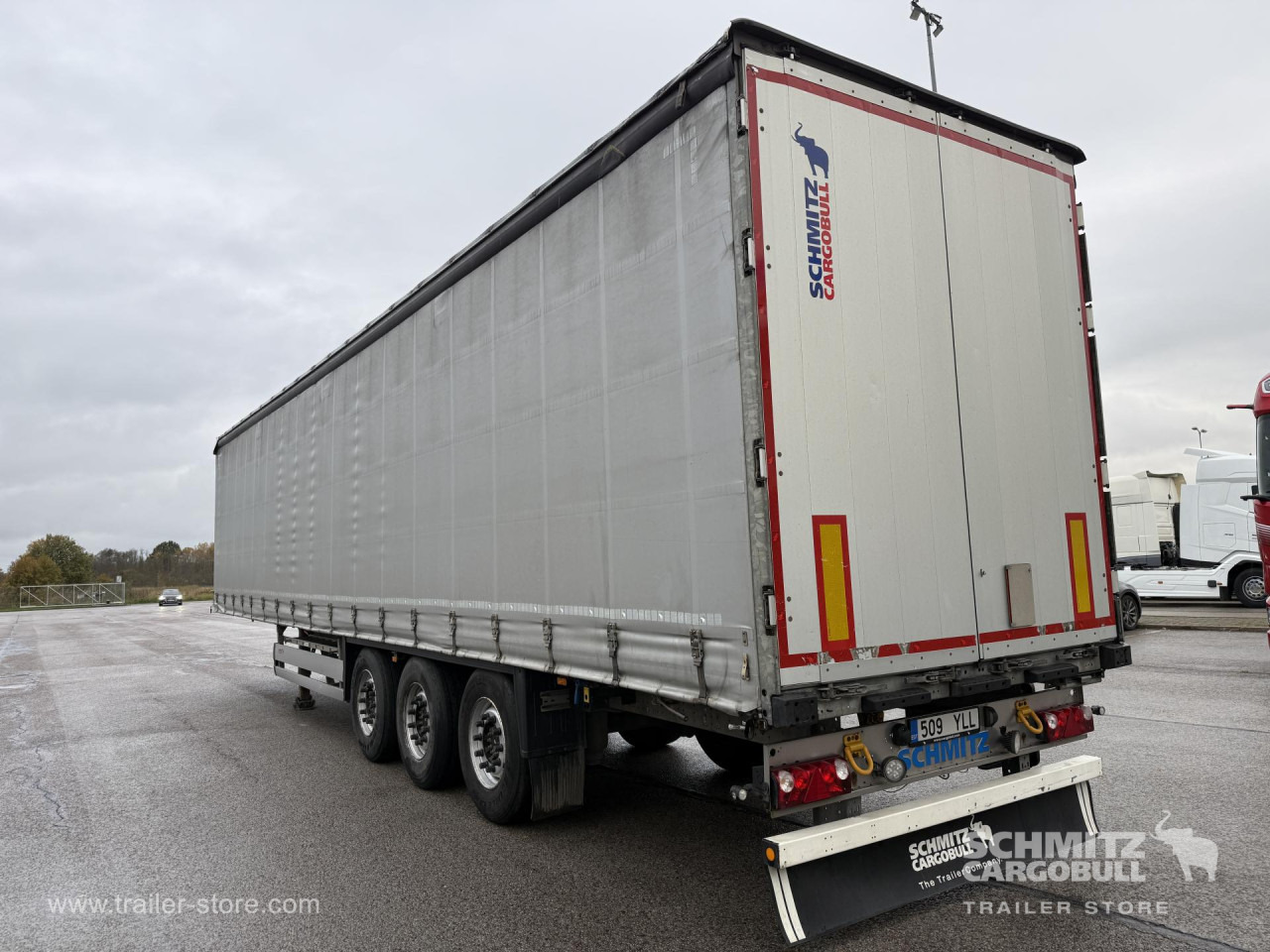 SCHMITZ Curtainsider Standard - Полуприколка со церада: слика 1 SCHMITZ Curtainsider Standard - Полуприколка со церада: слика 1