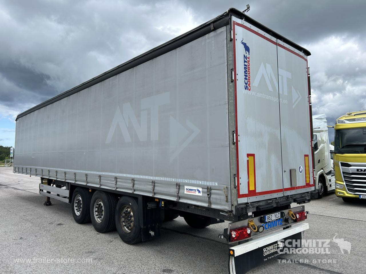 SCHMITZ Curtainsider Standard - Полуприколка со церада: слика 1 SCHMITZ Curtainsider Standard - Полуприколка со церада: слика 1