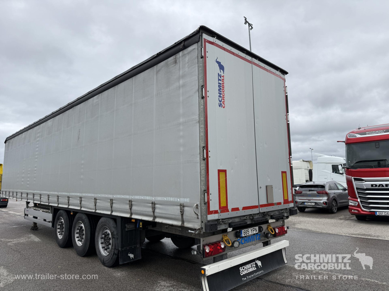 SCHMITZ Curtainsider Standard - Полуприколка со церада: слика 1 SCHMITZ Curtainsider Standard - Полуприколка со церада: слика 1