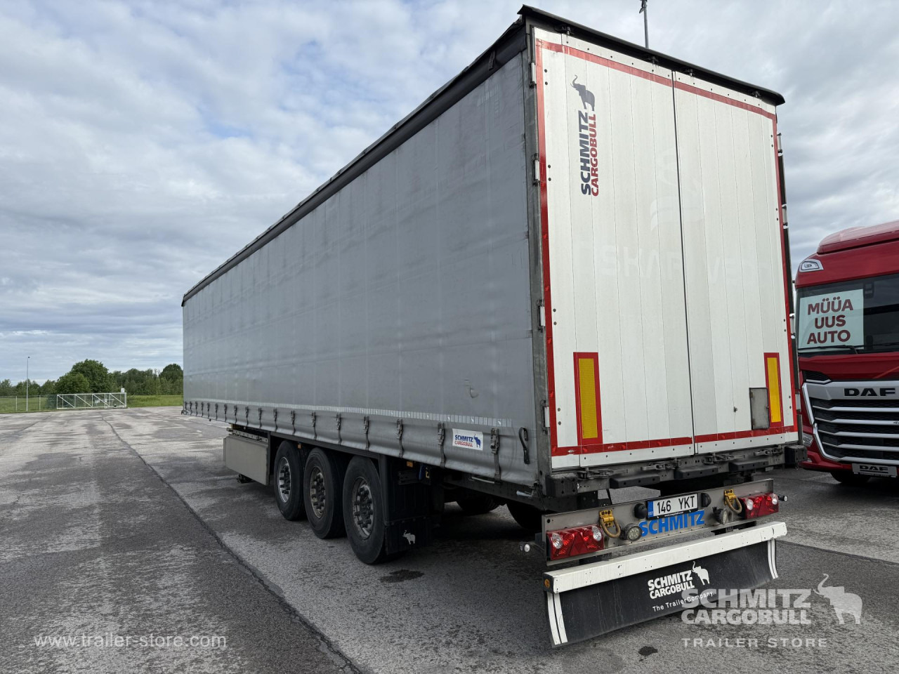 SCHMITZ Curtainsider Standard - Полуприколка со церада: слика 1 SCHMITZ Curtainsider Standard - Полуприколка со церада: слика 1