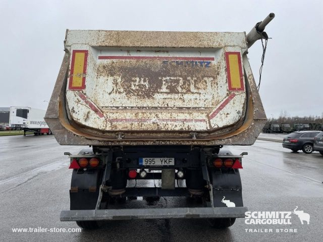 SCHMITZ Tipper Steel half pipe body 24m³ - Кипер полуприколка: слика 4 SCHMITZ Tipper Steel half pipe body 24m³ - Кипер полуприколка: слика 4