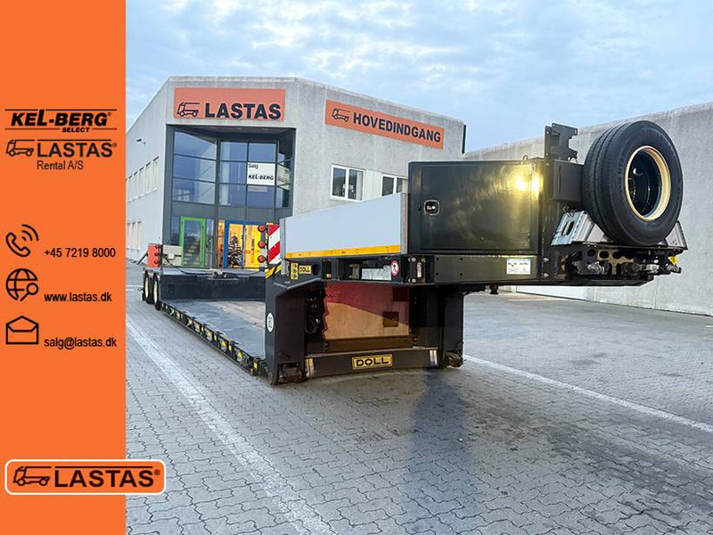 Doll Lowbed / Tieflader / Sengetrailer - Полуприколка платформа: слика 1 Doll Lowbed / Tieflader / Sengetrailer - Полуприколка платформа: слика 1