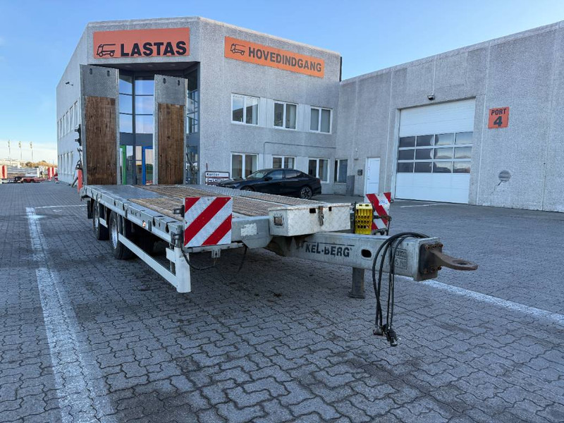 KEL-BERG Low loader trailer / Tieflader / Maskinkærre - Приколка платформа: слика 1 KEL-BERG Low loader trailer / Tieflader / Maskinkærre - Приколка платформа: слика 1