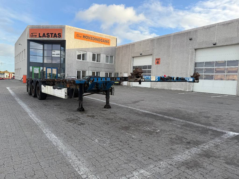 Krone Container chassis / Container-Fahrgestell / - Транспортер на контејнер/ Полуприколка со променливо тело: слика 1 Krone Container chassis / Container-Fahrgestell / - Транспортер на контејнер/ Полуприколка со променливо тело: слика 1