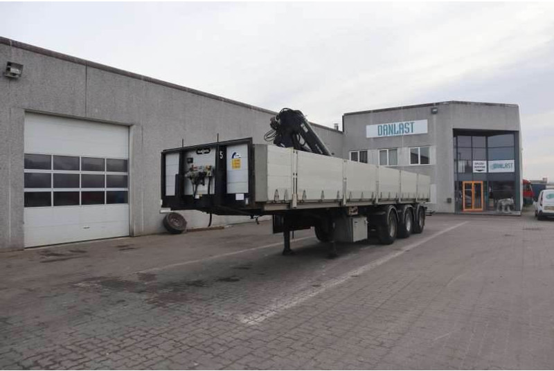 Van Hool Cranetrailer/Krantrailer/Kranauflieger - Полуприколка платформа: слика 1 Van Hool Cranetrailer/Krantrailer/Kranauflieger - Полуприколка платформа: слика 1