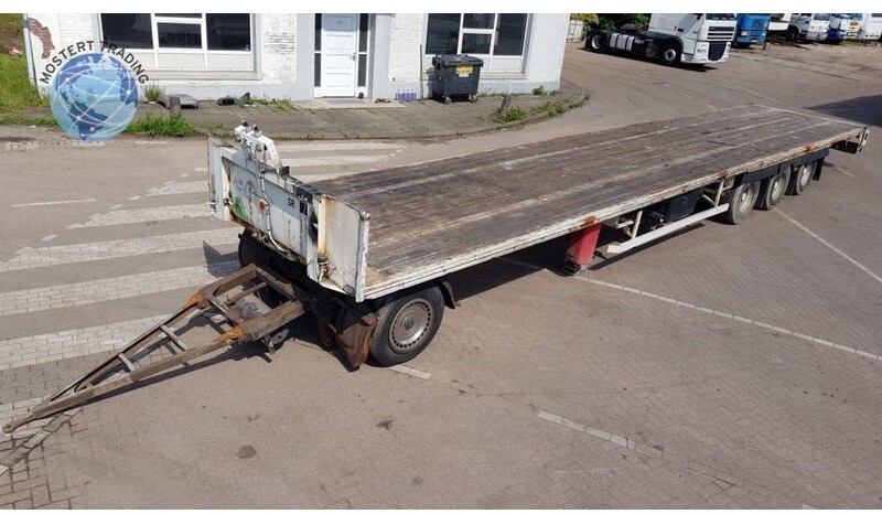Groenewegen 90CM hoge aanhanger - Приколка платформа: слика 1 Groenewegen 90CM hoge aanhanger - Приколка платформа: слика 1