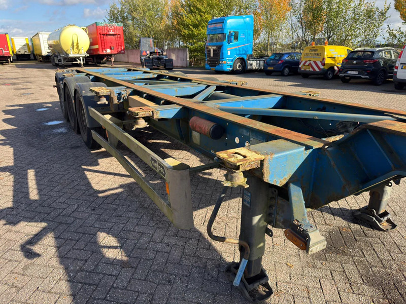 Van Hool 3B2018 - 45FT HC - 40FT HC - 2x 20FT HC - Шасијска полуприколка: слика 4 Van Hool 3B2018 - 45FT HC - 40FT HC - 2x 20FT HC - Шасијска полуприколка: слика 4