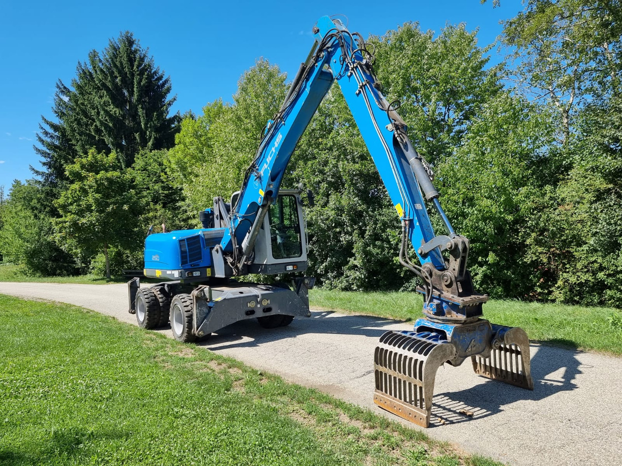 FUCHS MHL 250 - Багер на тркала: слика 4 FUCHS MHL 250 - Багер на тркала: слика 4