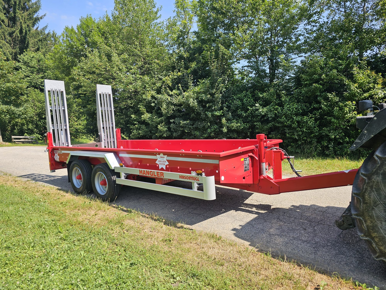 Fliegl TTS-H 100 / Hangler TPS 2 - Приколка за низок утовар: слика 3 Fliegl TTS-H 100 / Hangler TPS 2 - Приколка за низок утовар: слика 3