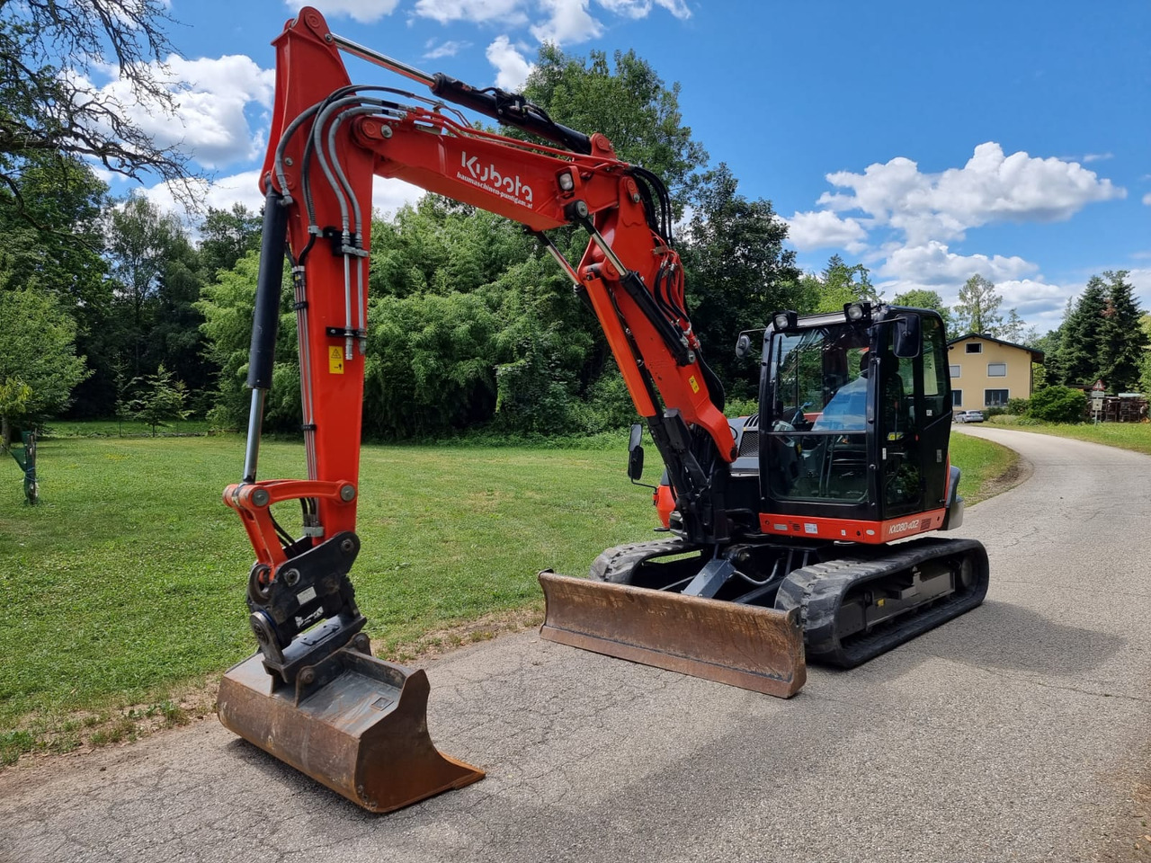 KUBOTA KX 080-4a2 - Мини багер: слика 3 KUBOTA KX 080-4a2 - Мини багер: слика 3