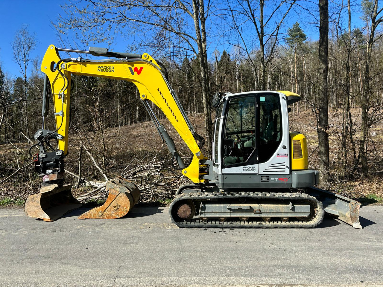 WACKER Neuson ET 90 - Мини багер: слика 1 WACKER Neuson ET 90 - Мини багер: слика 1